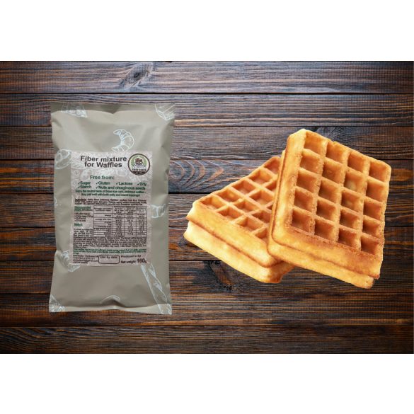 Waffle fiber mix / Keto; Paleo; Glutenfree; Starch free; Soy free; Cereal free