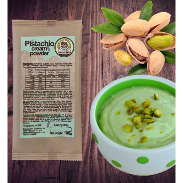 Pistachio pudding and cream powder / Keto; Paleo; Glutenfree; Starch free; Soy free; Diary & cereal free