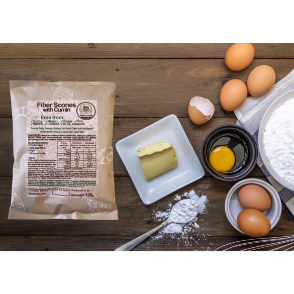 Fiber mix for Scones with Cumin