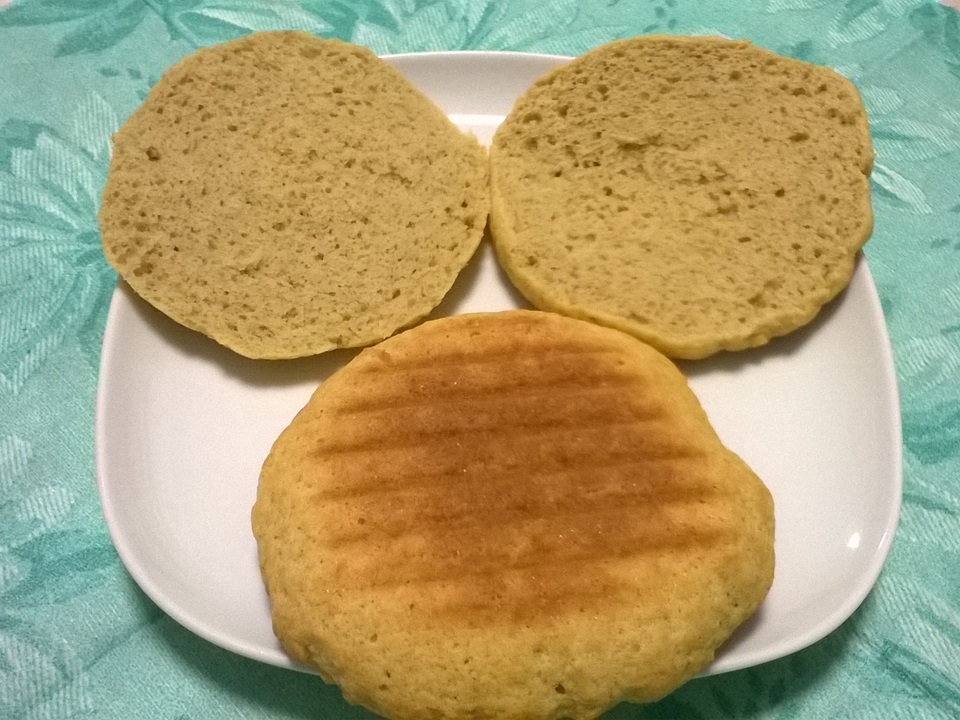 English muffin - Keto, glutenfree, starchfree, oiliy seed free